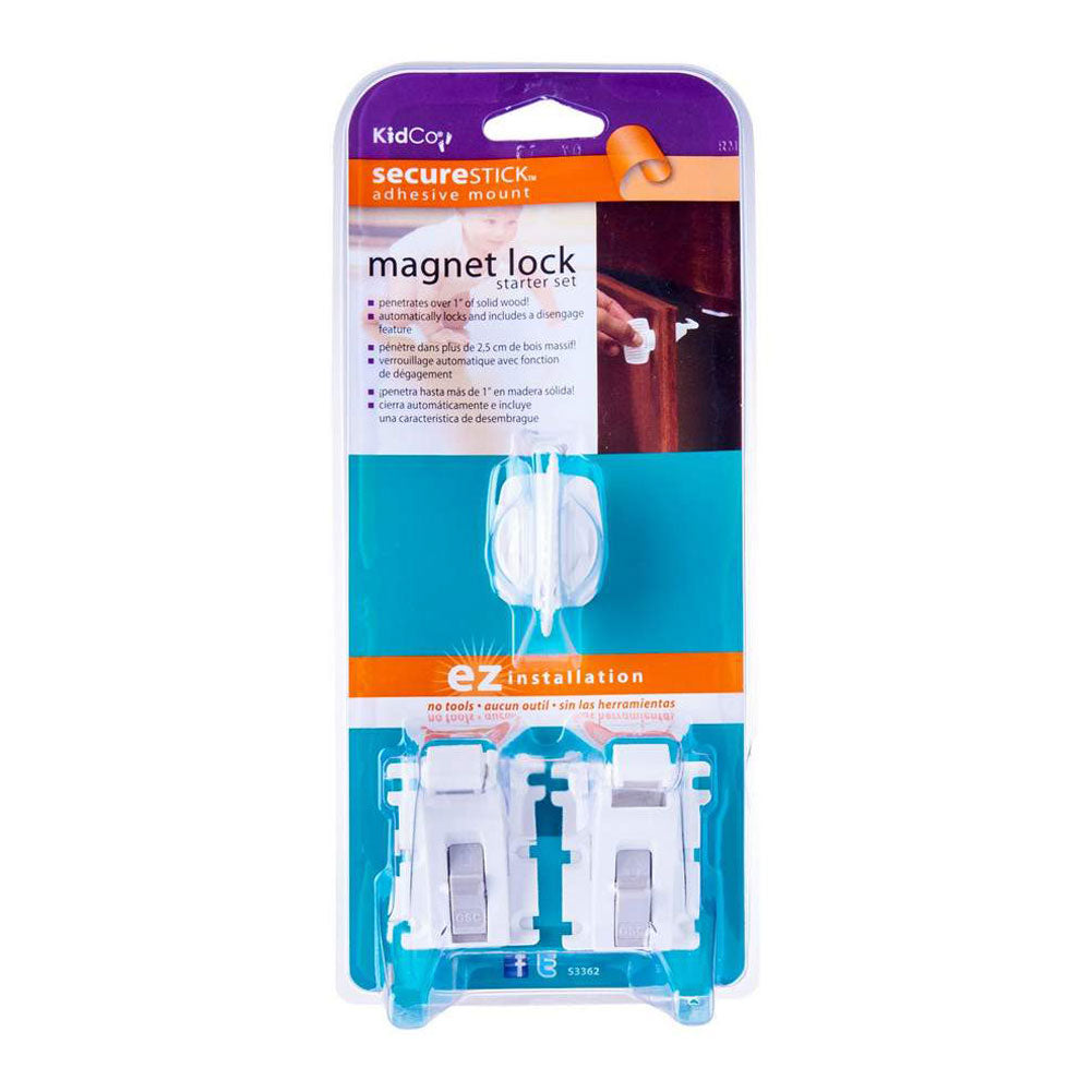 Kidco Adhesive Mount 2-Pack Magnet Locks Key and Holder Set – Dear-Born ...