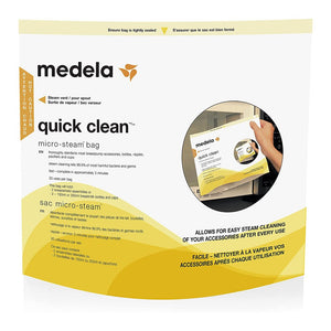 Medela Quick Clean Micro-Steam Bags (5 Bags) Default Title