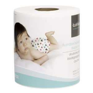 Kushies Flushable Disposable Diaper Liners, 100 Sheets Default Title