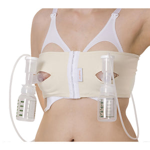 PumpEase Organic Hands-Free Pumping Bra (S) Default Title