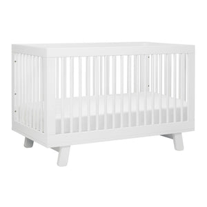 Babyletto Hudson 3-in-1 Convertible Crib with Toddler Bed Conversion Kit White