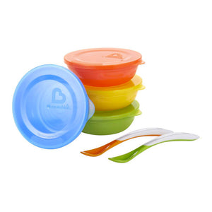 Munchkin 10-Piece Love-a-Bowls Feeding Set Default Title