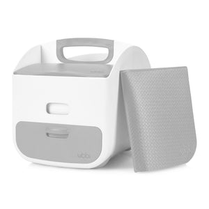 UBBI Diaper Caddy - White/Grey (56718GP) (Open Box) Default Title