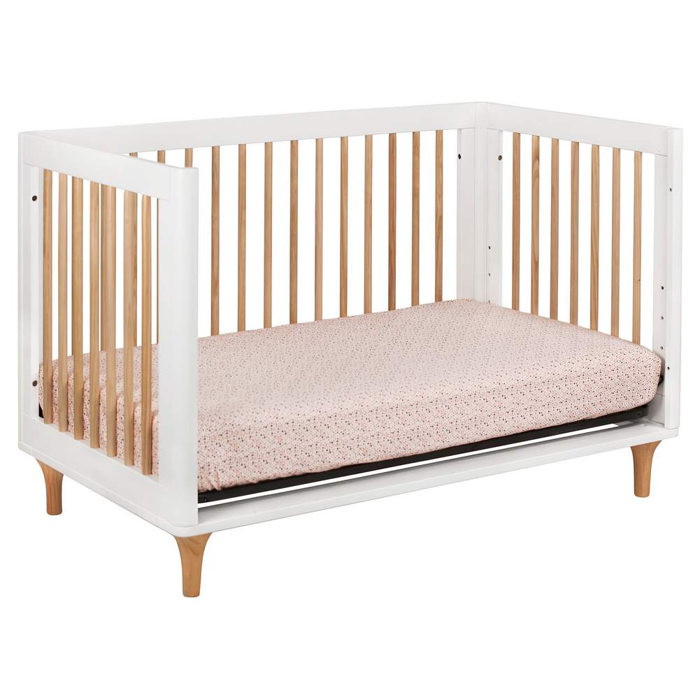Babyletto Lolly 3 in 1 Convertible Crib White Natural