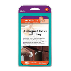 Kidco Magnet Lock Set 4 Pack plus Key Default Title