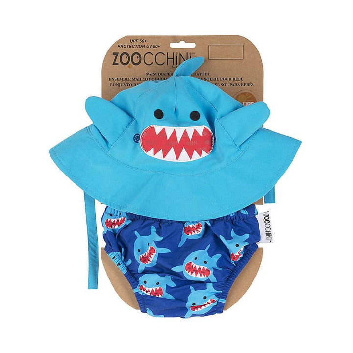 Zoocchini Baby Swim Set - Shark Small