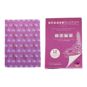 Snooze Button All-natural Aromatheraputic 12-Pack Patches - Purple Frog Default Title