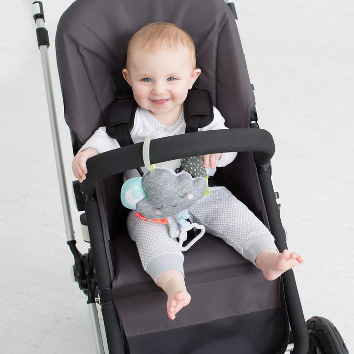 Skip Hop Silver Lining Cloud Jitter Stroller Baby Toy