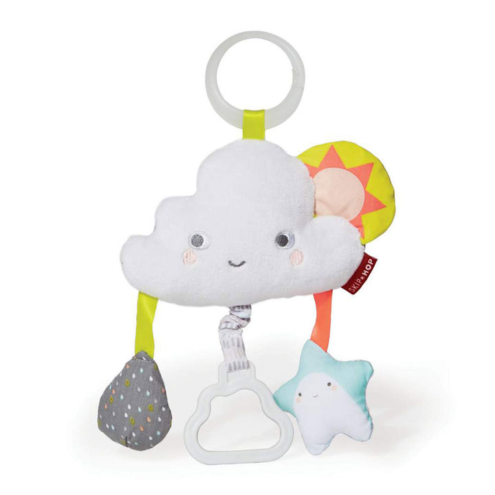 Skip Hop Silver Lining Cloud Jitter Stroller Baby Toy Default Title