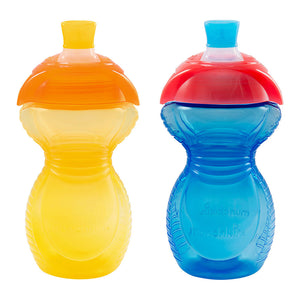 Munchkin 2-Pack Click Lock Trainer Cups - Yellow/Blue (9oz) Default Title