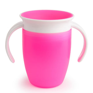 Munchkin Miracle 360 Trainer Sippy Cup - Pink (7oz) Default Title