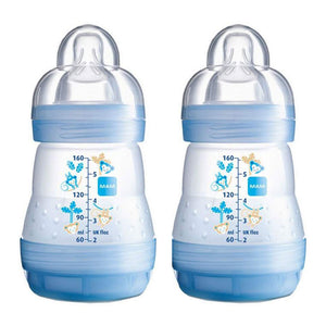 MAM Anti-Colic 5oz Bottles 2-Pack - Boy Default Title