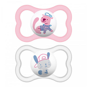 MAM Air Printed Extra Air Flow Pacifier, 6 Months+ - Girl Default Title