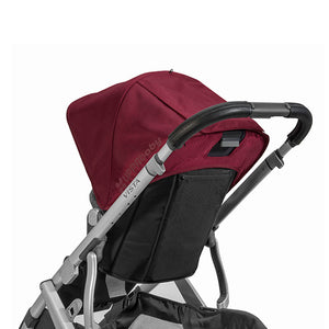 UPPAbaby Vista Leather Handle Cover - Black (2015 and later, Not Compatible with Vista V2 Strollers) Default Title