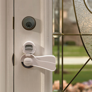 Kidco Door Lever Lock - White Default Title