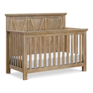 Monogram by Namesake Emory Farmhouse 4-in-1 Convertible Crib Driftwood