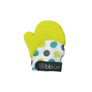 BBLUV Glv 2-in-1 Baby Teething Mitten - Lime Default Title