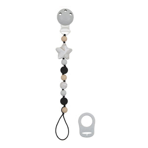 Kushies SiliBead Pacifier Clip Star (Discontinued)