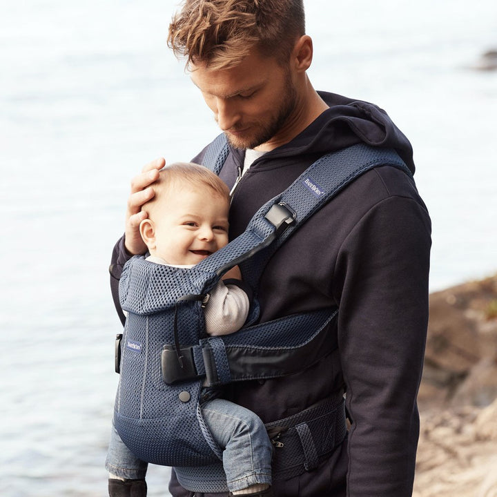 BabyBjorn Baby Carrier ONE Air - Navy Blue (66424GP) (Open Box)