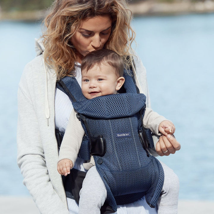 BabyBjorn Baby Carrier ONE Air - Navy Blue (66424GP) (Open Box)