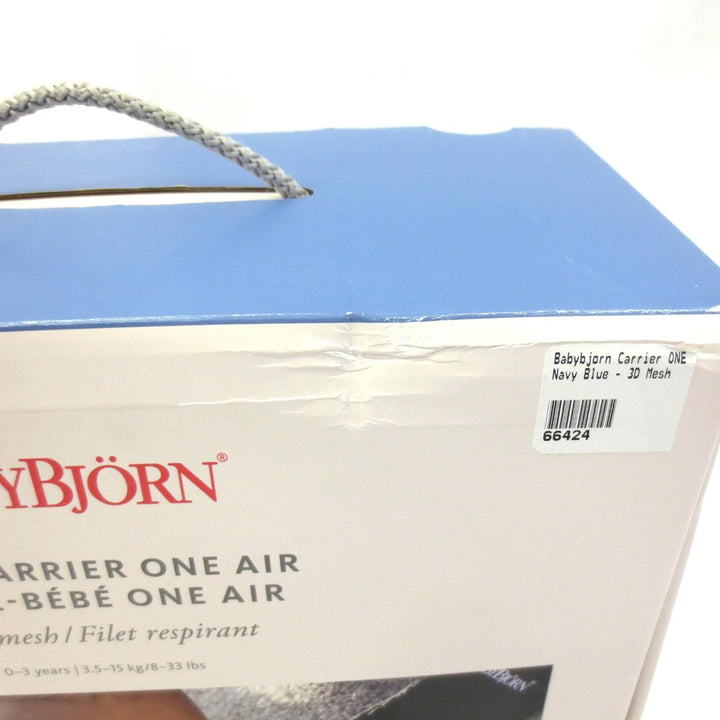 BabyBjorn Baby Carrier ONE Air - Navy Blue (66424GP) (Open Box)