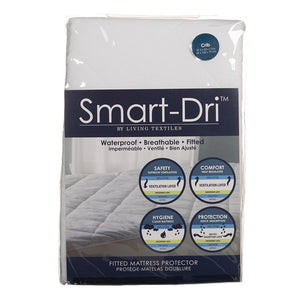 Living Textiles Smart-Dri Waterproof Crib Mattress Protector Default Title