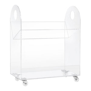 Babyletto Presto Acrylic Bookcase and Cart Default Title