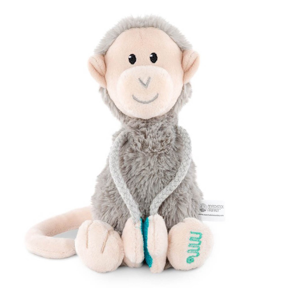 Matchstick Monkey Velcro Arms Plush Monkey Toy - Small – Dear-Born Baby