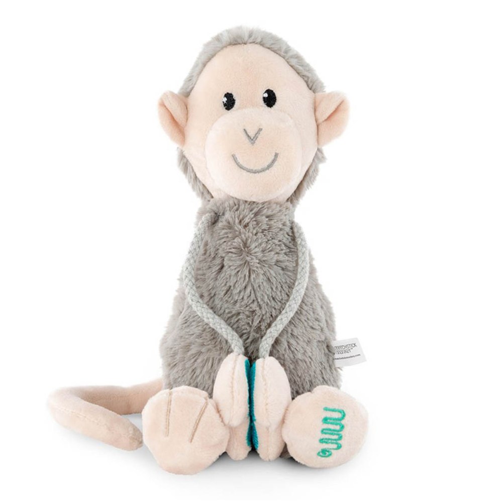 Matchstick Monkey Velcro Arms Plush Monkey Toy - Medium – Dear-Born Baby