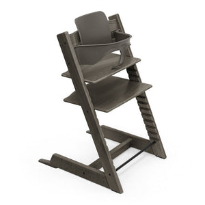 Tripp Trapp High Chair with Baby Set Hazy Grey