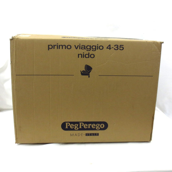 Peg Perego Primo Viaggio Nido 4-35 Infant Car Seat - Licorice (DoM 2019, Exp 2026)(Open Box)