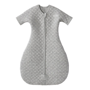 HALO Cottone SleepSack Easy Transition - Quilted Grey Heather (Small, 13-20 lbs) Default Title