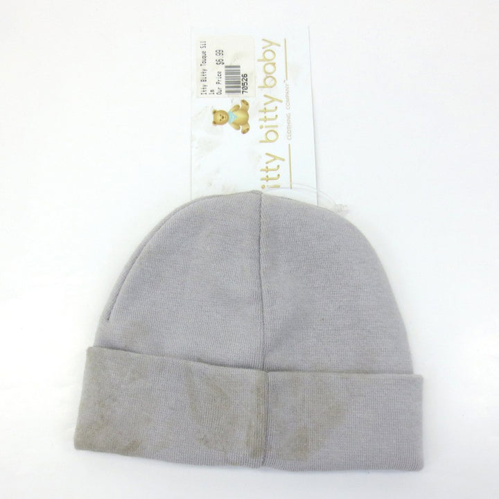 Itty Bitty Baby Soft + Stretchy Solid Touque - Silver (Preterm, 4-6lbs) (70526GP) (Open Box)