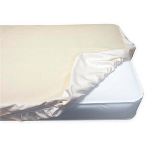 Naturepedic Organic Waterproof Fitted Crib Mattress Pad Cover (28x52 in) Default Title