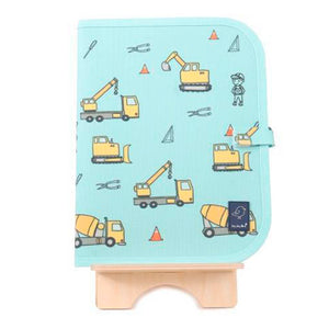 Jaq Jaq Bird Roll-up Color & Doodle Chalk Mat - Construction Default Title