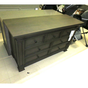 Monogram by Namesake Tillen 7-Drawer Double Dresser - Truffle (72163GP) (Floor Model) Default Title