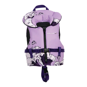 Salus Nimbus Child Floatation Vest - Purple Waves 20-30lbs Default Title