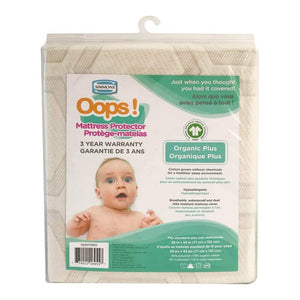 Simmons Oops! Organic Mattress Protector Default Title