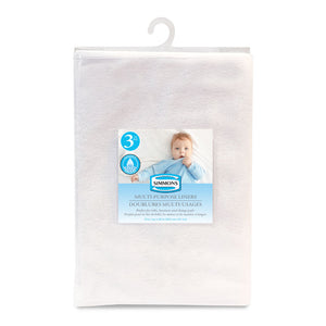 Simmons 3-Pack Multi-Purpose Waterproof Terrycloth Liners (12 inch x 24 inch) Default Title