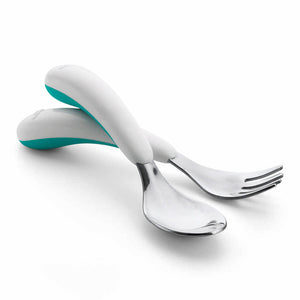 OXO Tot Fork and Spoon Set - Teal Default Title