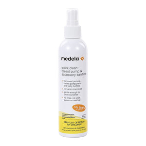 Medela Quick Clean Breast Pump and Accessory Sanitizer Spray (236 ml) Default Title