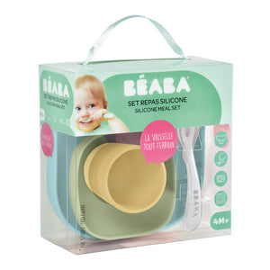 Beaba Silicone Suction Meal Set - Pastel Default Title