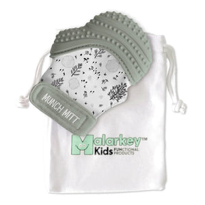 Malarkey Kids Munch Mitt Teething Mitt - Sage Woods Default Title