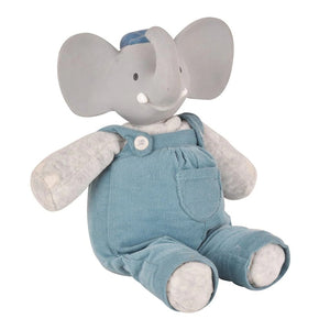 Tikiri Meiya & Alvin Collection Plush Toy with Natural Rubber Head - Alvin the Elephant Default Title