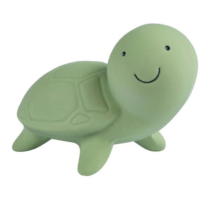 Tikiri My First Ocean Buddies Collection Natural Rubber Rattle Teether - Turtle Default Title