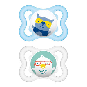 MAM Mini Air 2-Pack Pacifiers - Boy (0-6 Months) Default Title