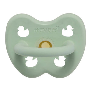 Hevea Colourful Round Pacifier - Mellow Mint Ducks (0-3 Months) Default Title