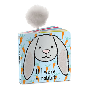 Jellycat If I Were Soft Book - Grey Bunny Default Title