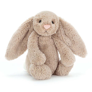 Jellycat Bashful Bunny Medium Plush Toy (12 inch) Beige Bunny