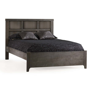 Natart Rustico 54 inch Double Bed with Low Profile Footboard Owl